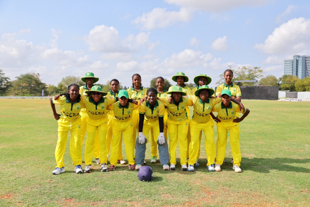 Nigeria Cricket Female U19 team beat Zimbabwe
