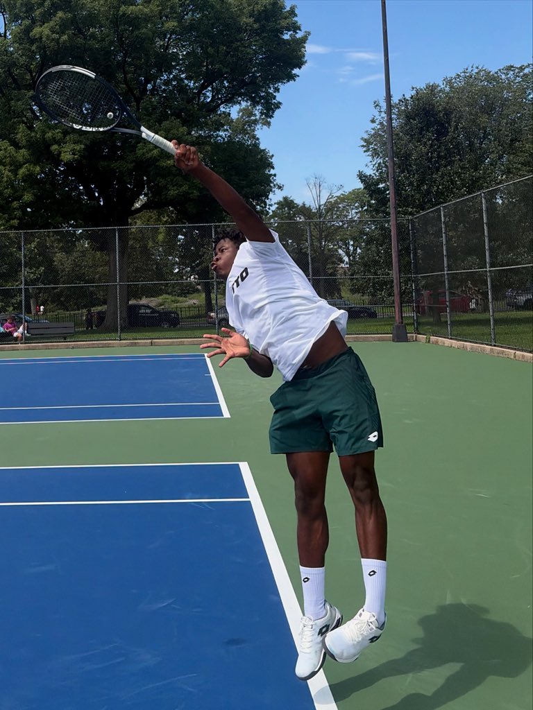 Seun Ogunsakin at the US Open
