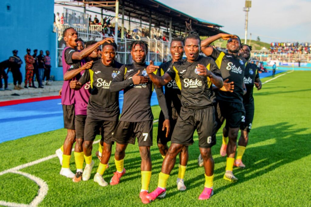 Enyimba celebrates
