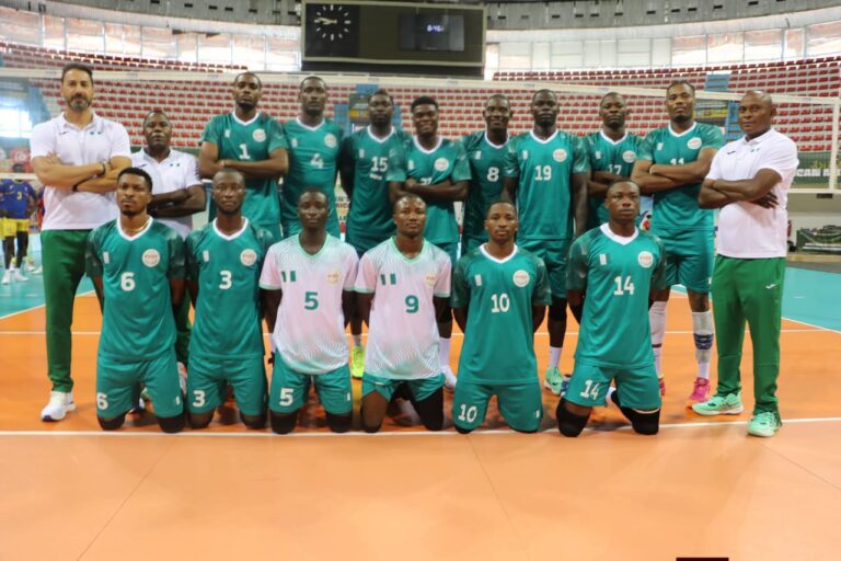 Team Nigeria at the Volleyball African Nations Championship