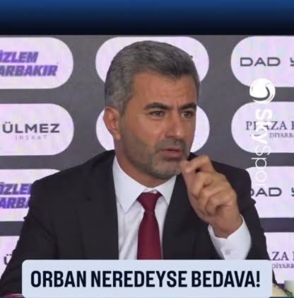 Amedspor President on Gift Orban's contract