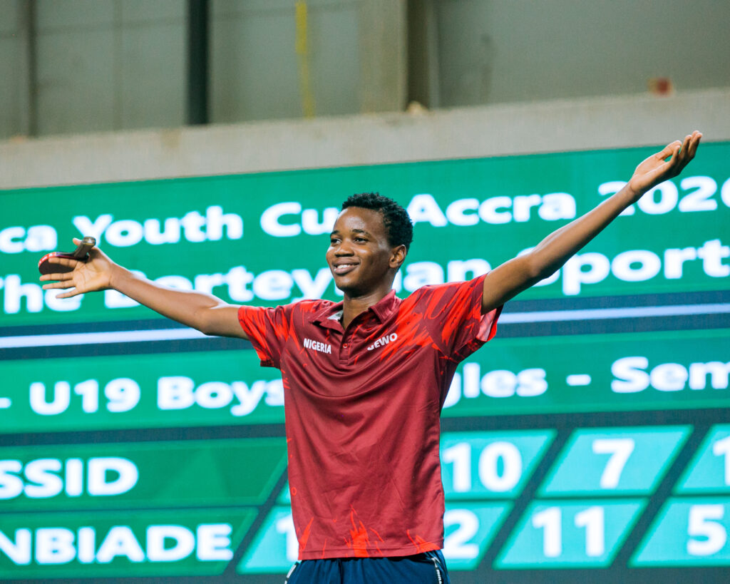 Sultan Is the new Star of Nigerian Table Tennis