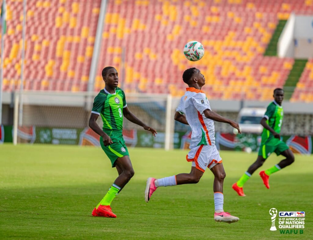 Nigeria U17 lost to Niger in the first group match