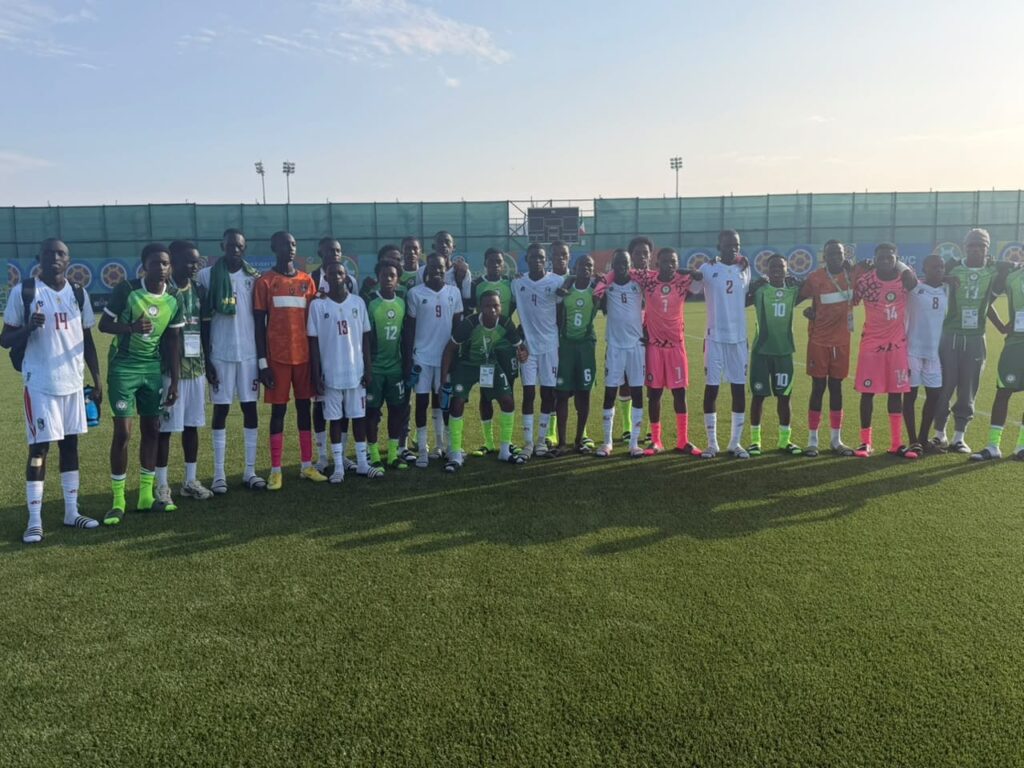 Future Eagles Defeat Cyprus 2-1 at the FIFA U15 WOrld cup and Festival